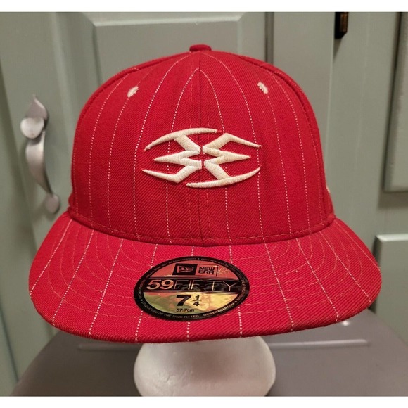 VTG New Era X Empir3 Empire Paintball USA Wool 59Fifty Hat Cap Size 7 1/4
